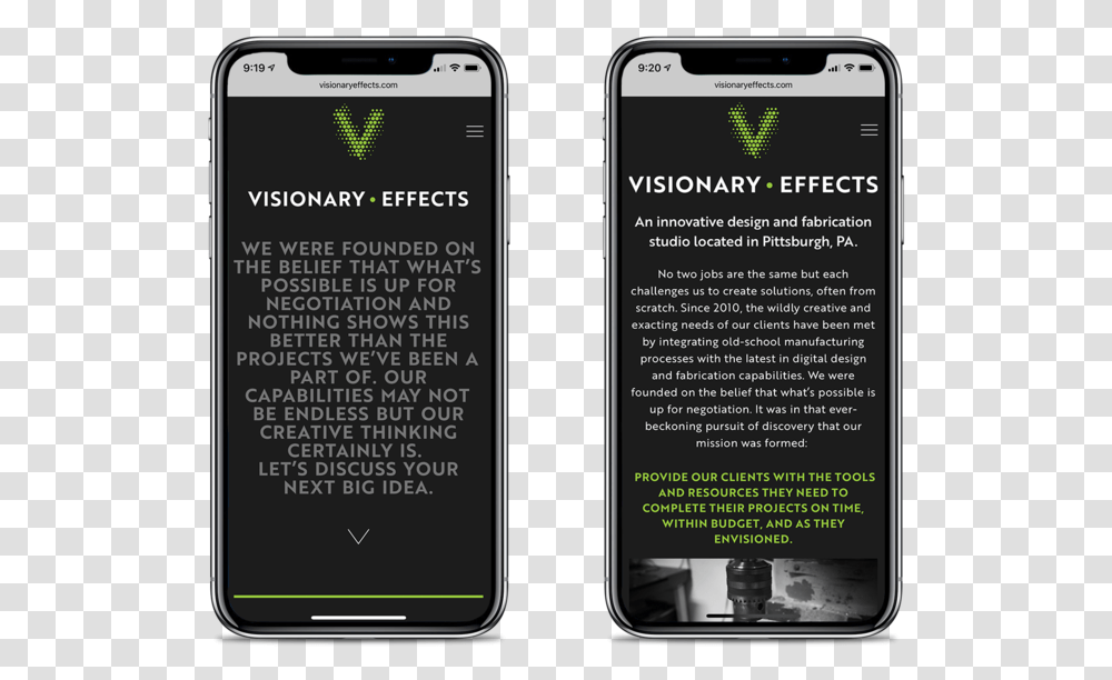 Design And Architecture Website Visionary Effects Bootstrap Smartphone, Mobile Phone, Electronics, Cell Phone, Iphone Transparent Png