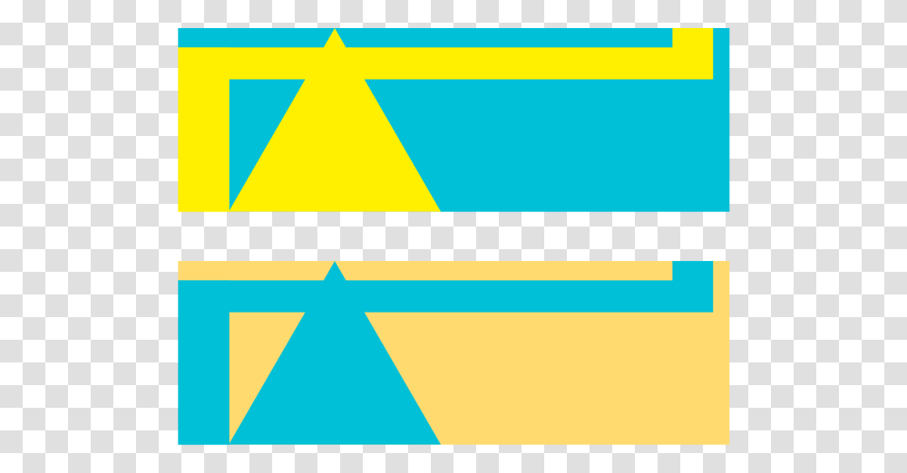 Design Banner Ribbon Triangle, Lighting, Star Symbol, Ornament Transparent Png