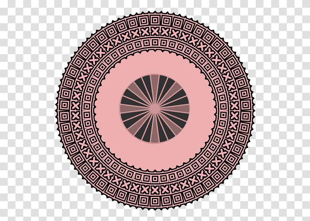 Design Circular Aztec Symbol Pattern Intricate Trio World School Logo, Rug, Lace, Doodle Transparent Png