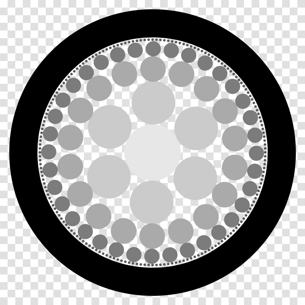 Design Clipart Circle Induction Non Stick Pan, Rug, Stencil, White, Texture Transparent Png