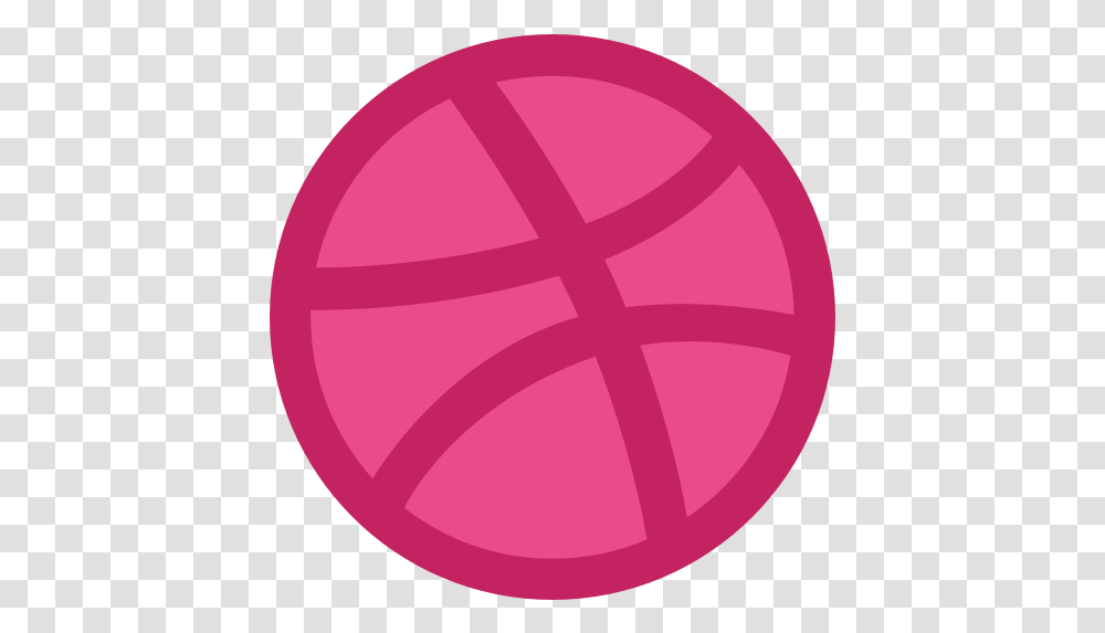 Design Community Dribbble Dribbbler Pink Basketball Dribbble Logo, Sphere, Sport, Sports, Lamp Transparent Png