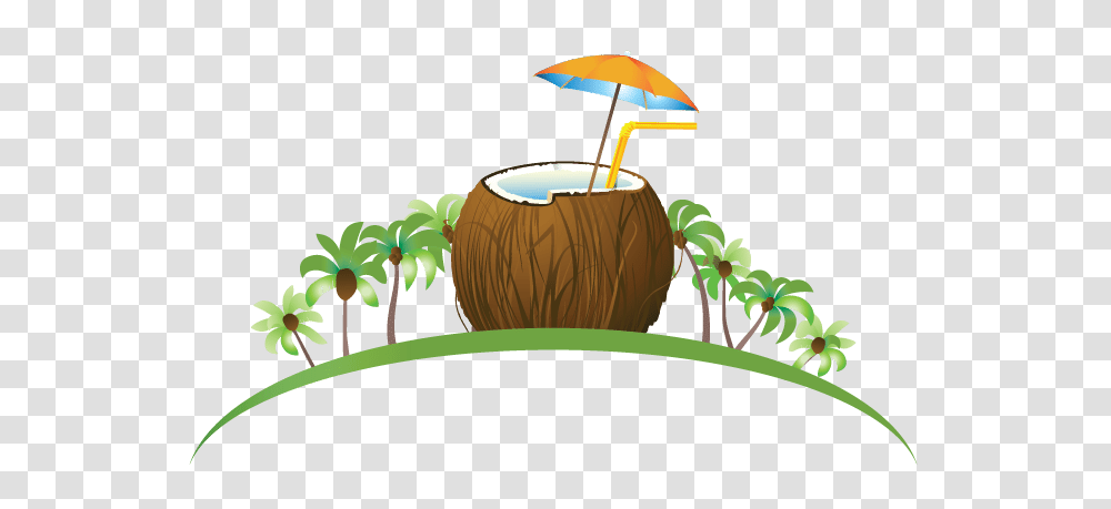 Design Free Logo Online Tropical Coconut Logo Generator, Plant, Vegetable, Food, Fruit Transparent Png