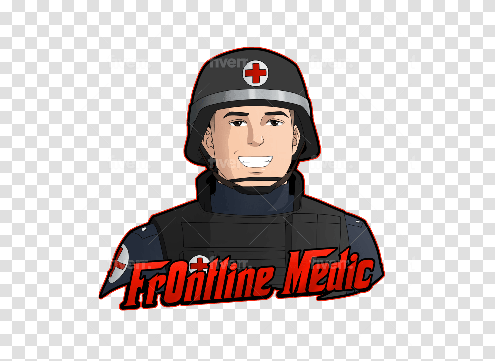 Design Gaming Logo In Anime And Cartoon Style Cartoon, Helmet, Clothing, Symbol, First Aid Transparent Png