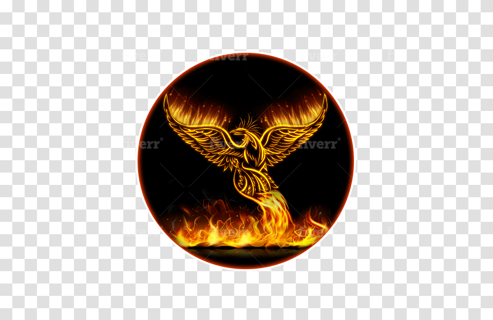Design Gaming Twitch Overlay Logo And Illustration, Fire, Symbol, Bonfire, Flame Transparent Png