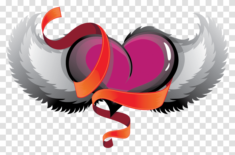 Design Heart With A Ribbon, Animal, Dynamite, Bomb Transparent Png
