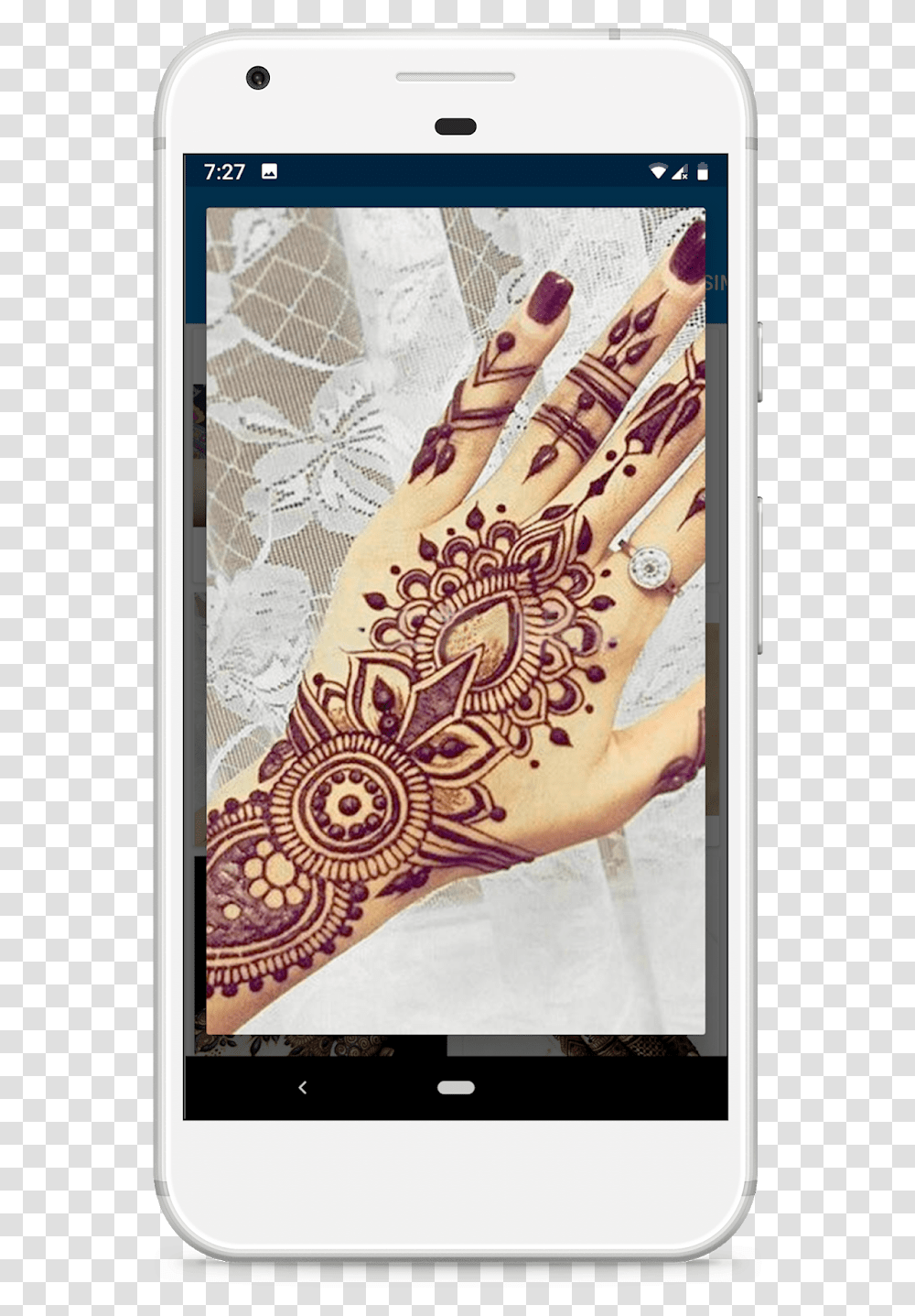 Design Modern Henna, Mobile Phone, Electronics, Cell Phone, Tattoo Transparent Png