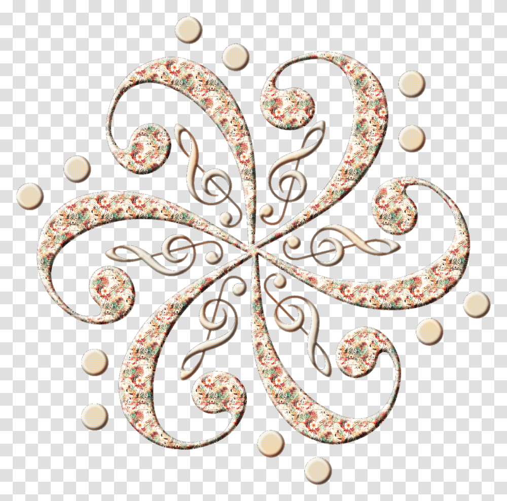 Design Music Symbol Art, Pattern, Floral Design, Embroidery Transparent Png