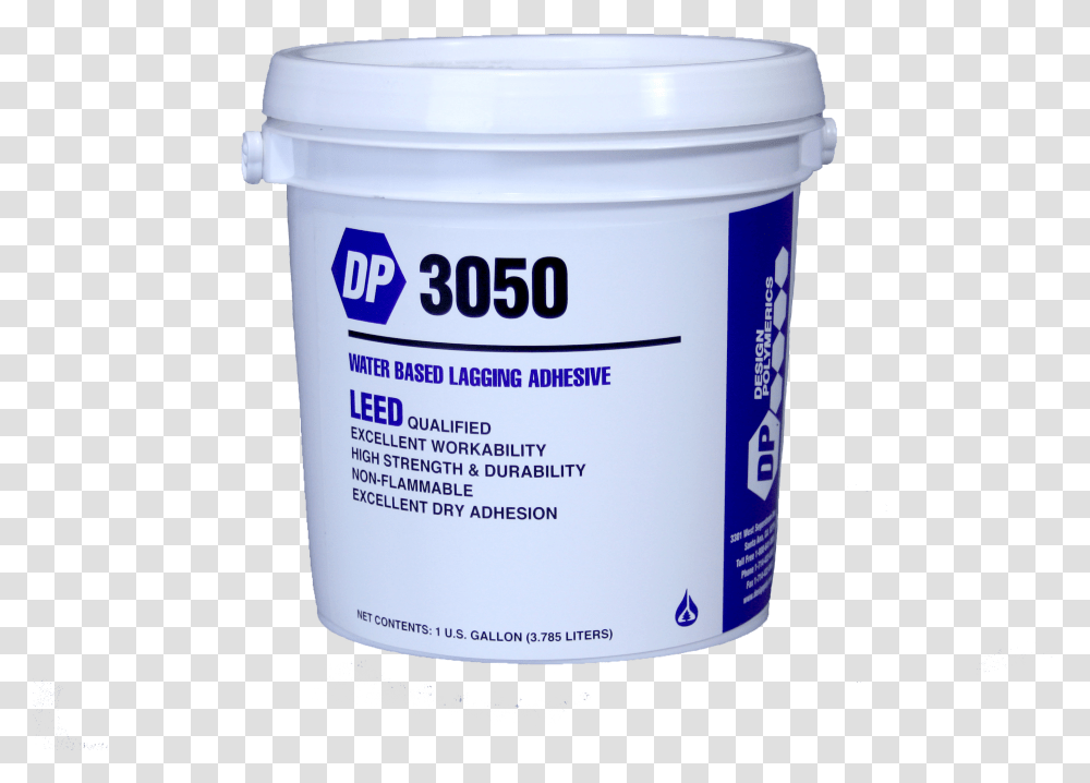 Design Polymerics Dp 3050 Water Based Lagging Adhesive Plastic, Paint Container, Mailbox, Letterbox, Milk Transparent Png