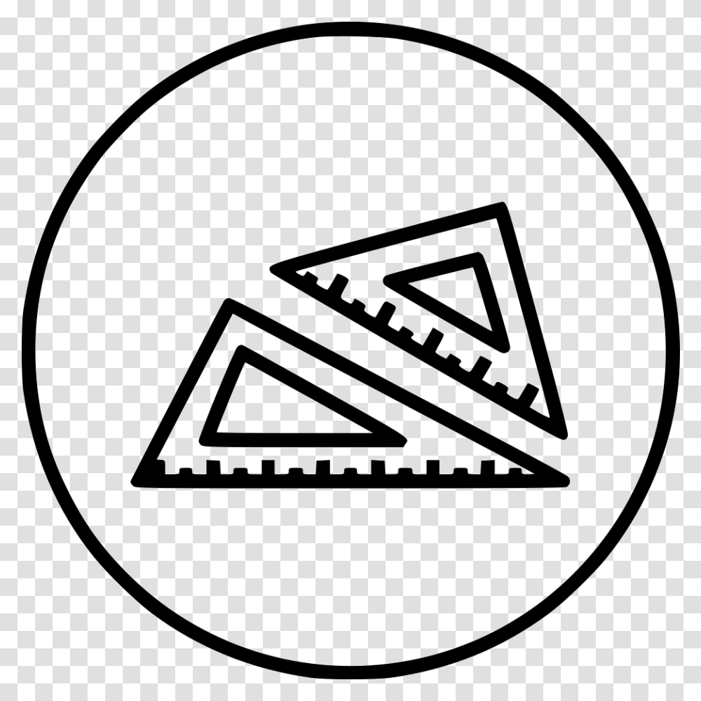 Design Rule Shape Triangle Geometry Maths Tool Mathematics, Logo, Trademark, Label Transparent Png