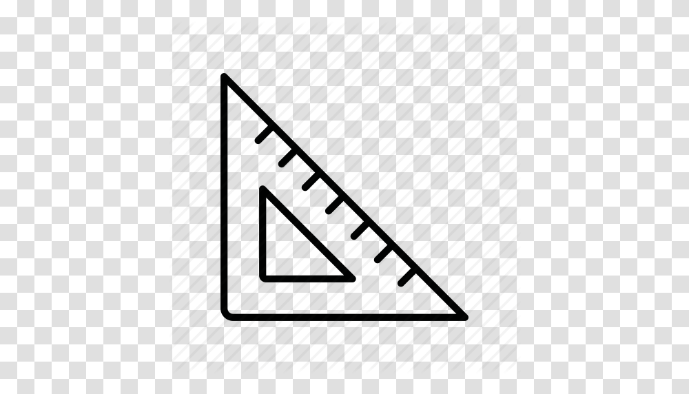 Design Ruler Set Square Set Square Tools Triangle Triangles Icon Transparent Png
