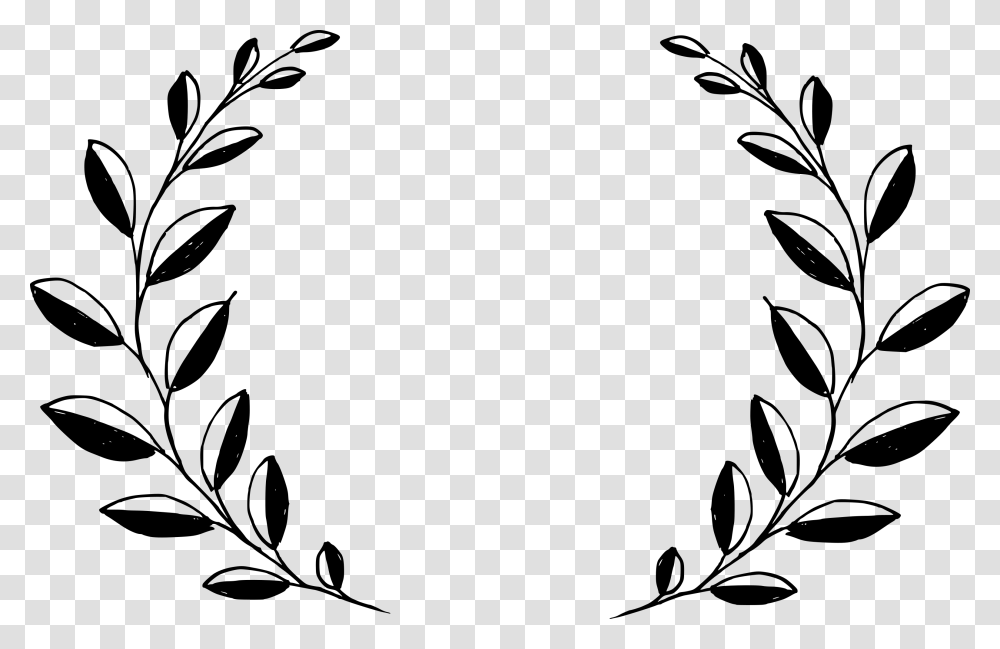 Design Wreath Vector, Gray, World Of Warcraft Transparent Png