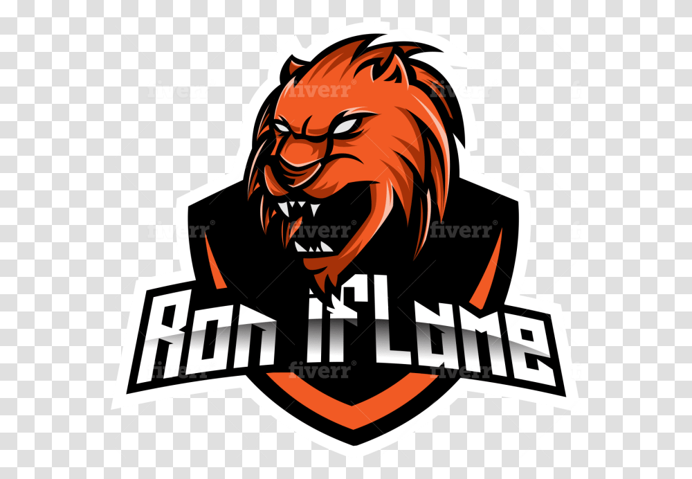 Design Your Awesome Mascot For Gaming Illustration, Poster, Face, Graphics, Art Transparent Png