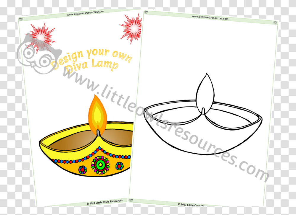 Design Your Own Diva Lamp, Diwali, Envelope, Mail, Bowl Transparent Png