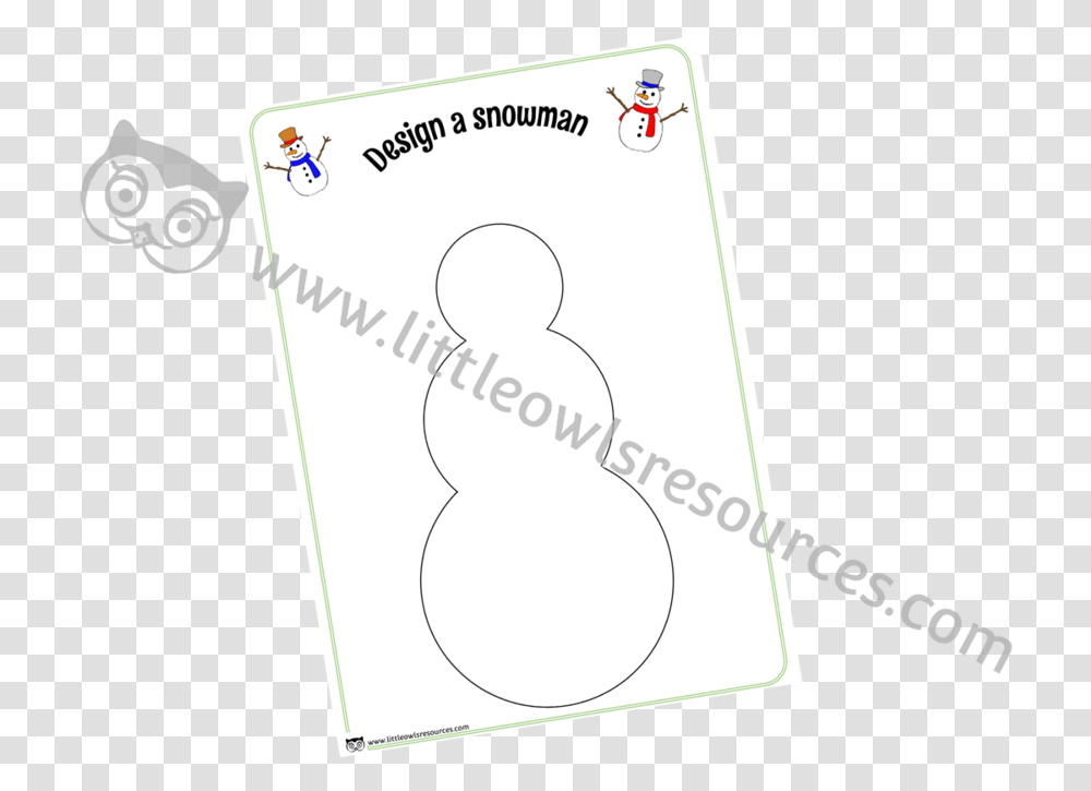 Design Your Own Snowman Sign, Alphabet, Number Transparent Png