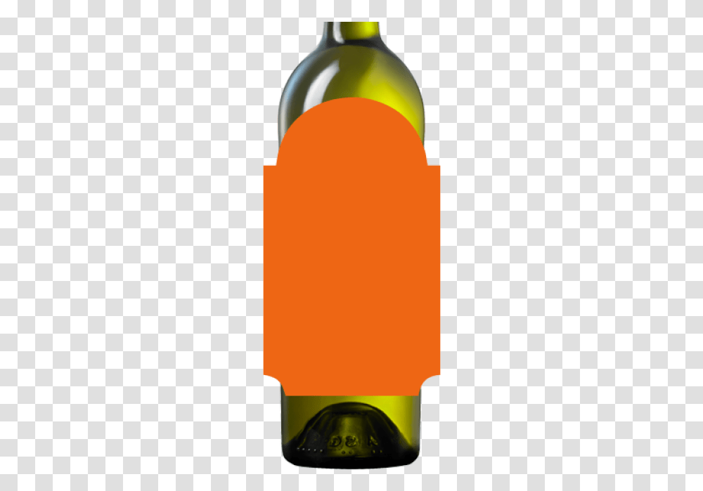 Design Your Own Wine Bottle Orange Label Bottle, Helmet, Plant Transparent Png