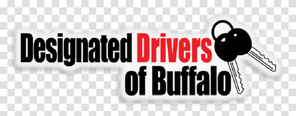 Designated Drivers Of Buffalo, Word, Label, Outdoors Transparent Png