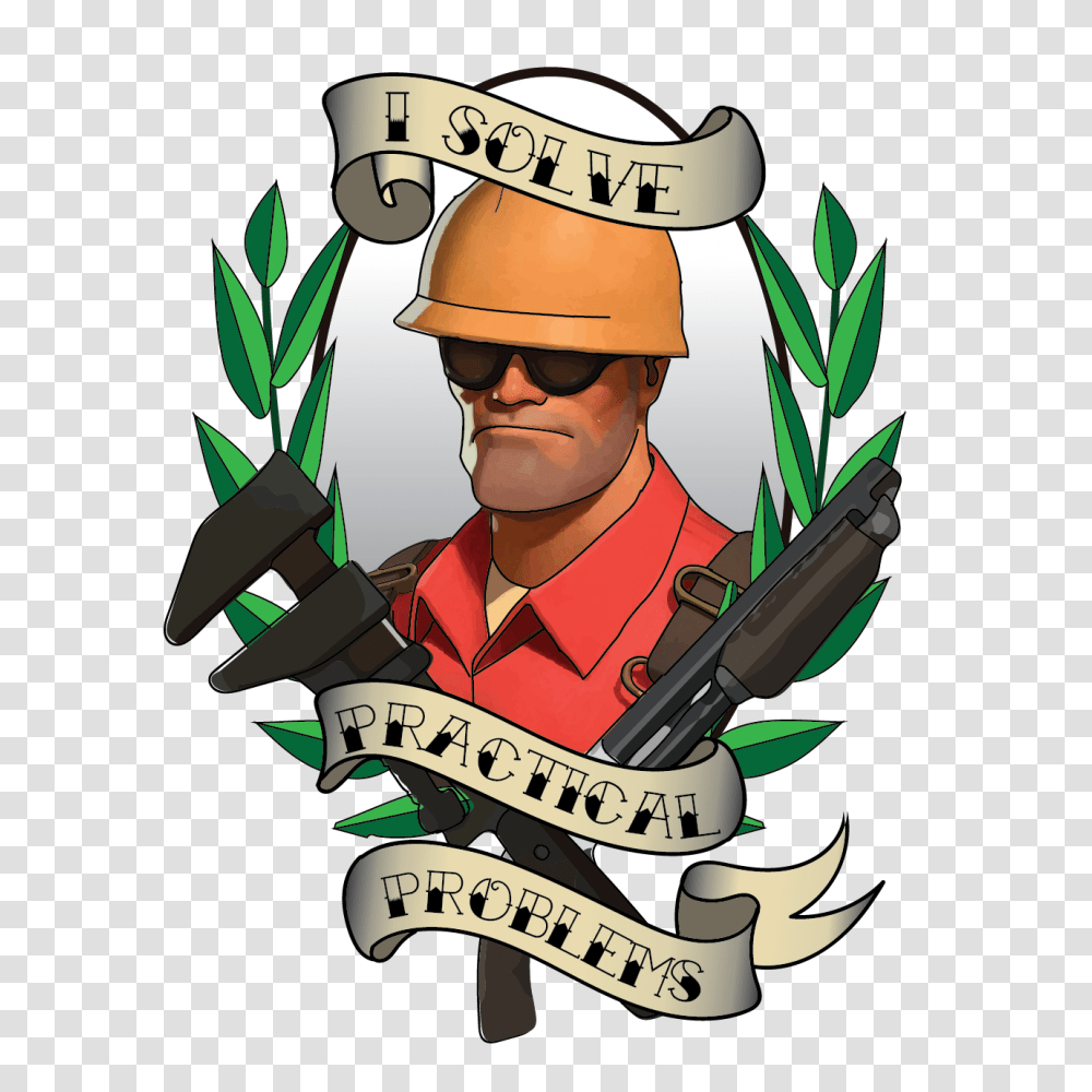 Designed An Engineer Tattoo, Person, Outdoors, Military Uniform Transparent Png