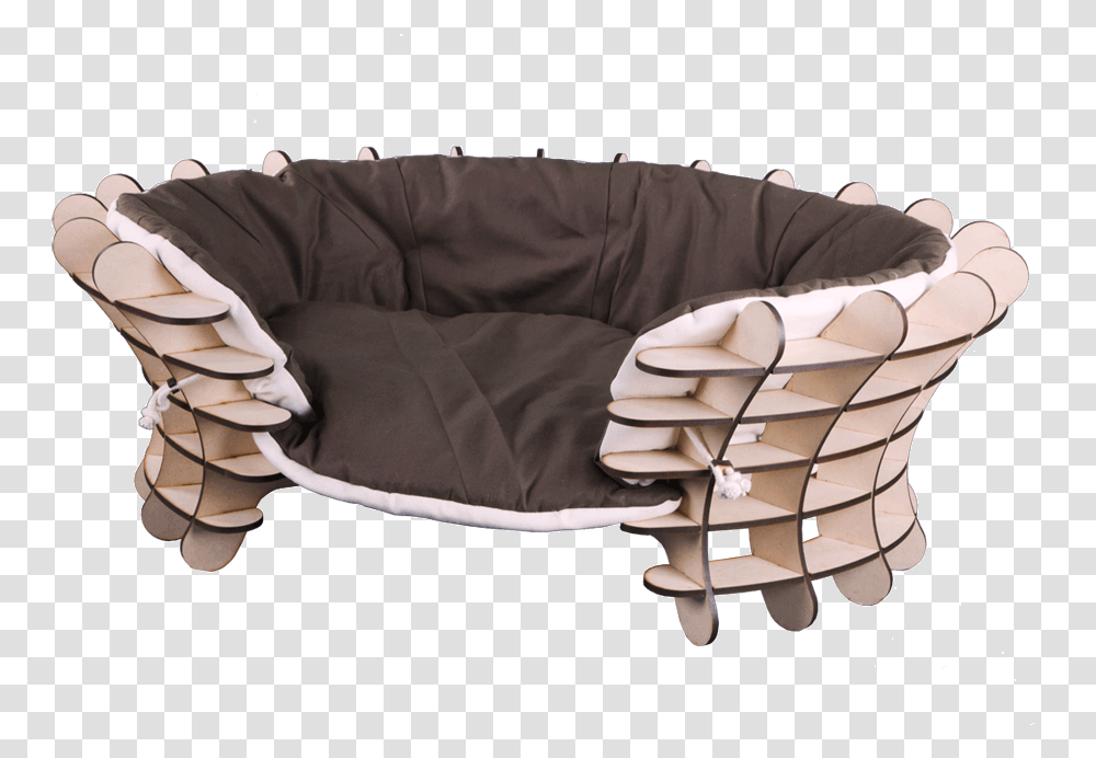 Designer Pet Bed Caters For Cats And Dog Recliner, Furniture, Couch, Hand Transparent Png