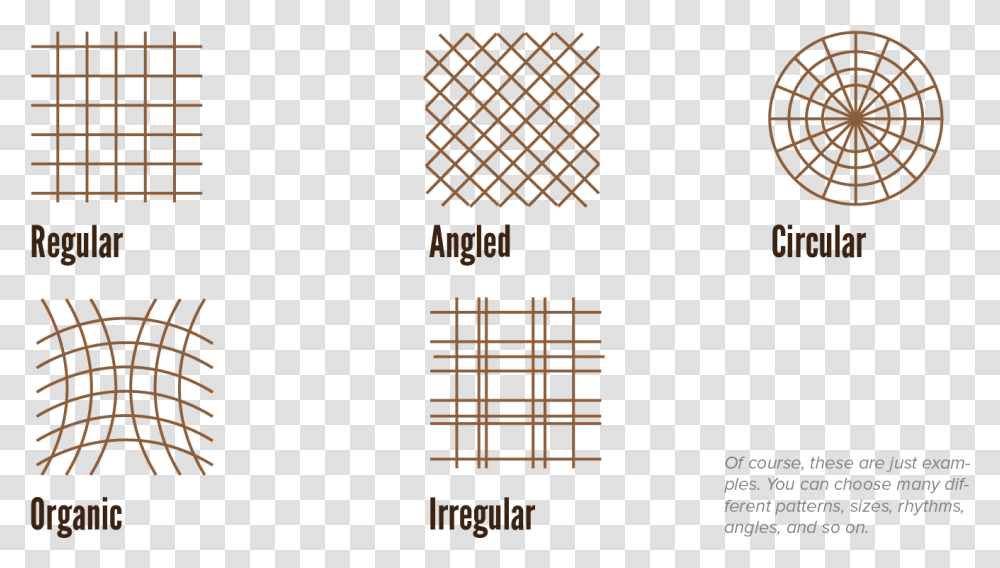 Designgridstypes Different Types Of Grid Patterns, Interior Design, Indoors, Alphabet Transparent Png