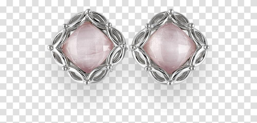 Designs By Hera Lido Cushion Stud Earring Crystal, Accessories, Accessory, Jewelry, Gemstone Transparent Png