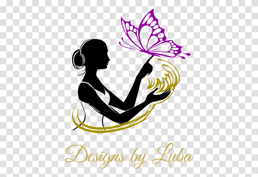 Designs By Luba Logo Graphic Design, Alphabet Transparent Png
