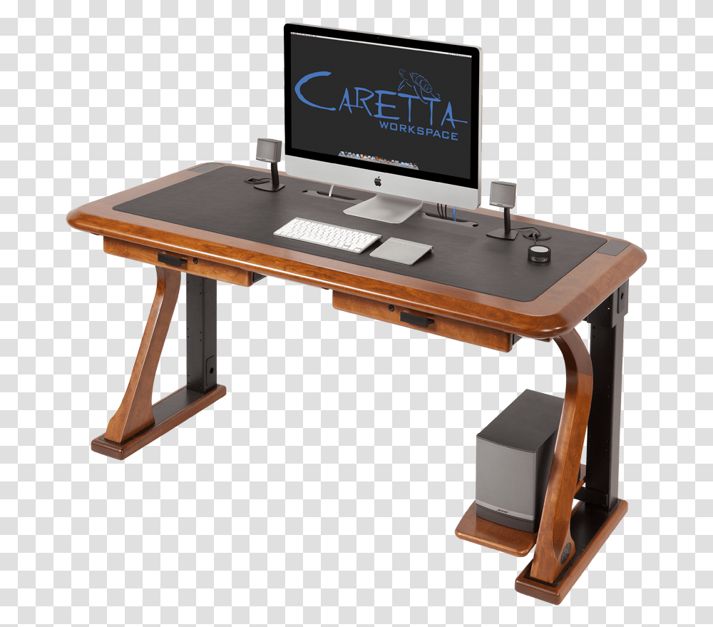 Desk Cable Management Computer Cable Hide Desk, Furniture, Table, Electronics, Tabletop Transparent Png