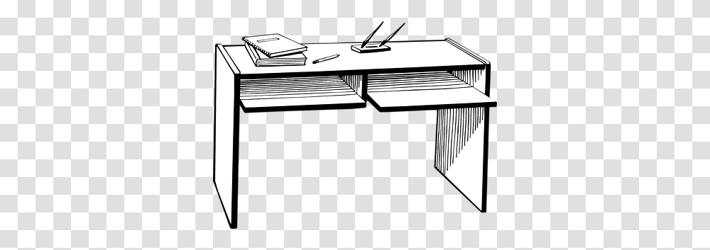 Desk Clip Art, Furniture, Table, Coffee Table, Bed Transparent Png