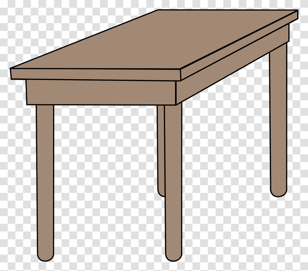 Desk Clipart, Furniture, Table, Coffee Table, Dining Table Transparent Png