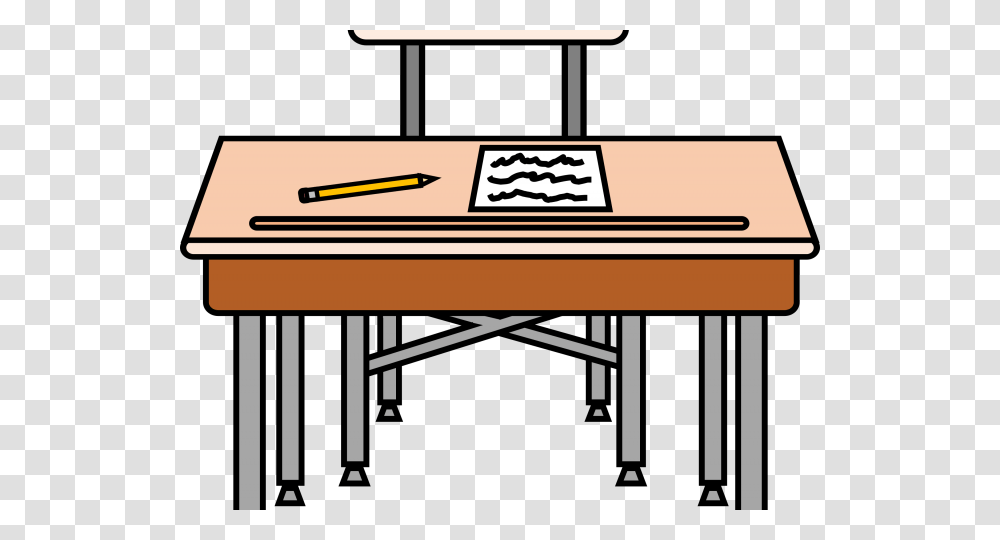 Desk Clipart, Furniture, Table, Tabletop, Indoors Transparent Png