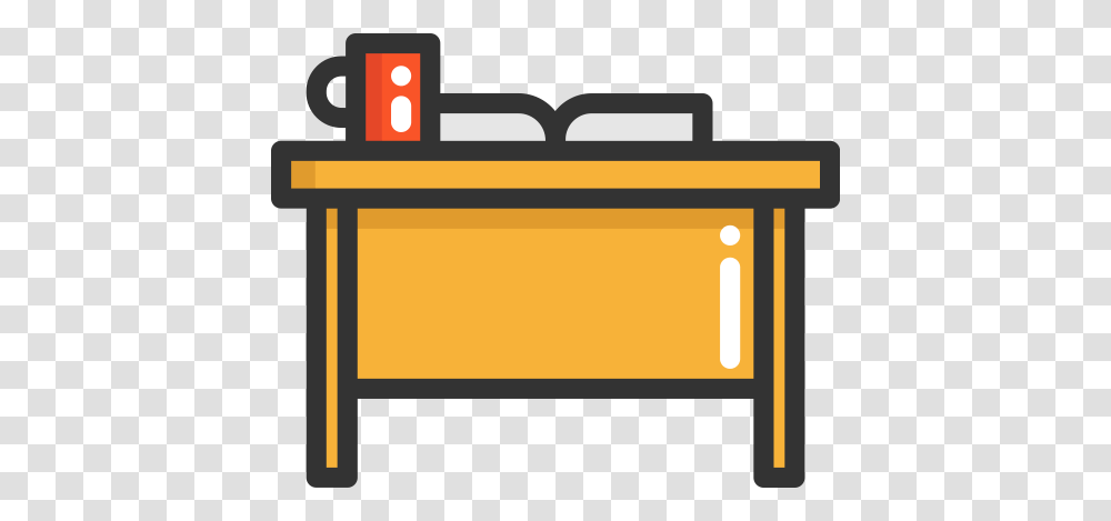 Desk Meeting Office Icon With And Vector Format For Free, Table, Furniture, Electronics Transparent Png