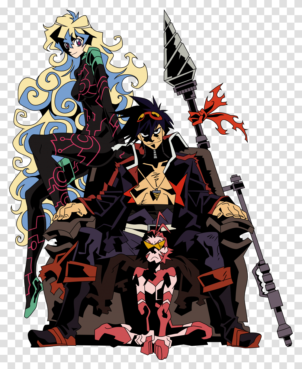 Desktop Background Gurren Lagann, Poster, Advertisement Transparent Png