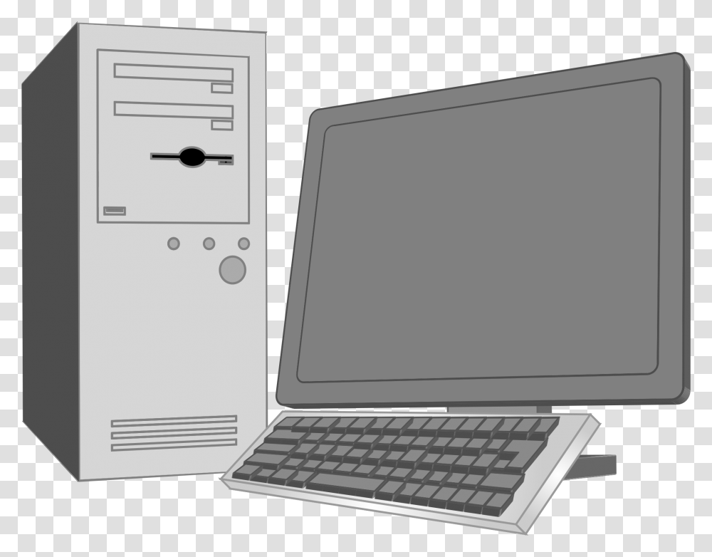 Desktop Computer Clip Arts Arquitectura Del Computador, Pc, Electronics, Laptop, Computer Keyboard Transparent Png