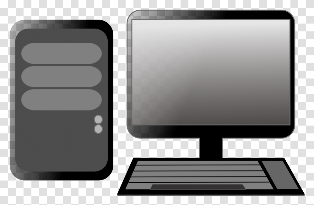 Desktop Computer Clipart, Monitor, Screen, Electronics, Display Transparent Png