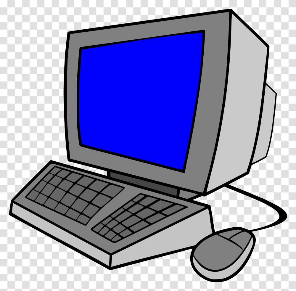 Desktop Computer Clipart, Pc, Electronics, Laptop, Computer Keyboard Transparent Png