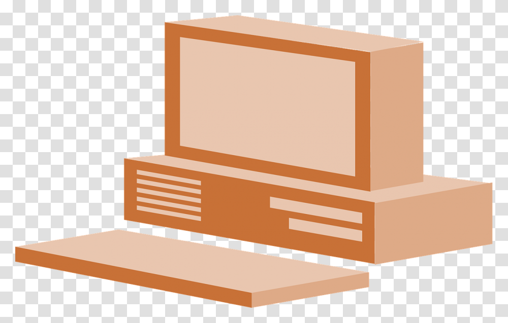 Desktop Computer, Furniture, Wood, Plywood, Drawer Transparent Png