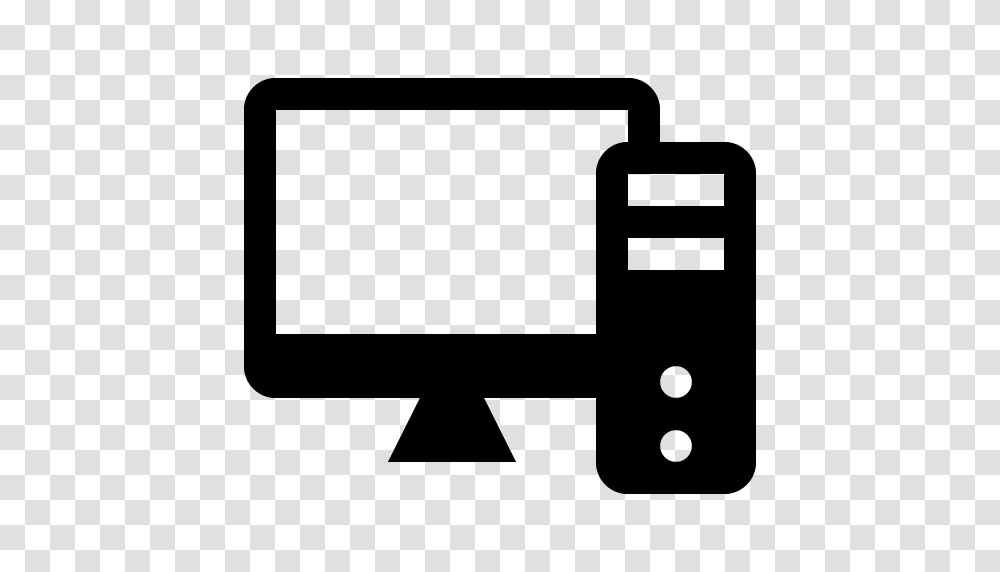 Desktop Computer Icon, Electronics, Pc, Mailbox, Monitor Transparent Png