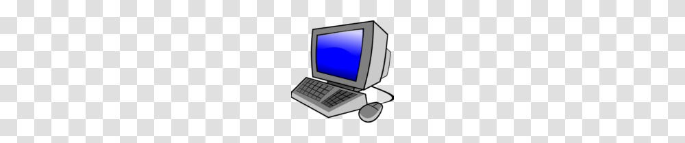 Desktop Computer With Monitor Vector Clipart Clip Art Free, Pc, Electronics, Laptop, Computer Keyboard Transparent Png