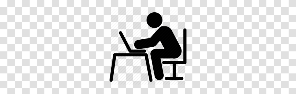 Desktop Computers Clipart, Chair, Furniture, Staircase, Working Out Transparent Png