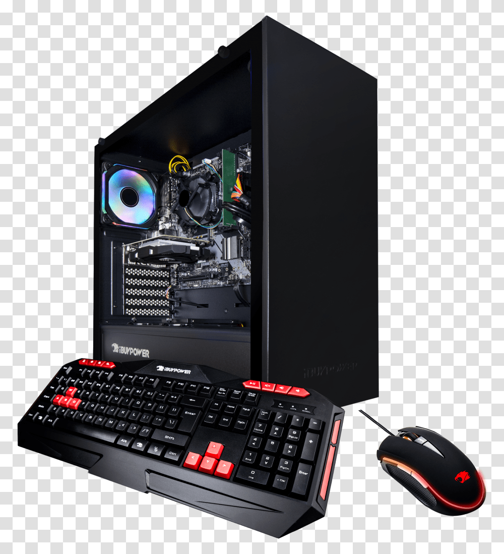 Desktop Gaming Pc, Computer, Electronics, Computer Keyboard, Computer Hardware Transparent Png