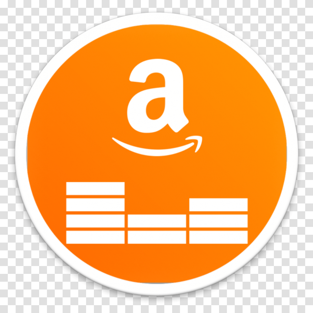 Desktop Icon Amazon Music Logo, Label, Number Transparent Png
