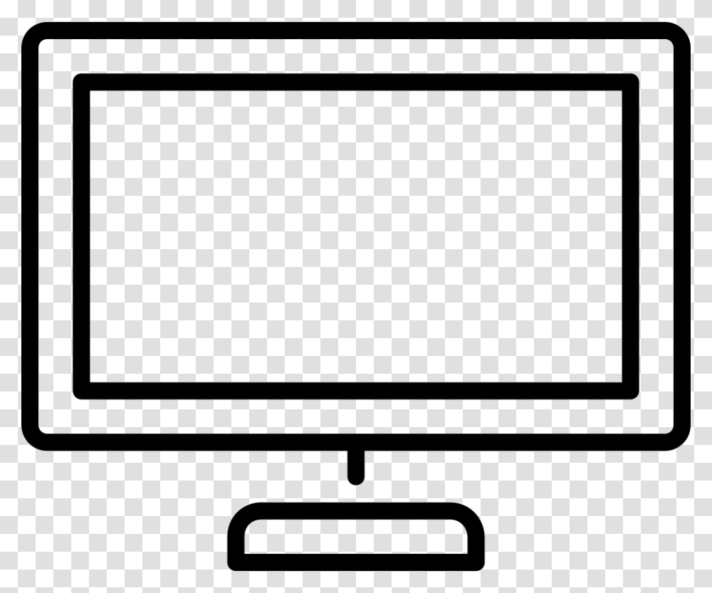 Desktop Icon Free Download, Screen, Electronics, Projection Screen, Monitor Transparent Png