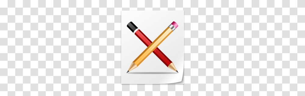 Desktop Icons, Pencil, Rubber Eraser Transparent Png
