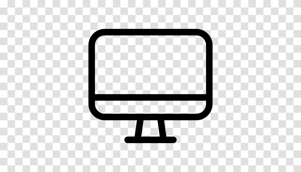 Desktop Mac Monitor Screen Icon, Gray, World Of Warcraft Transparent Png