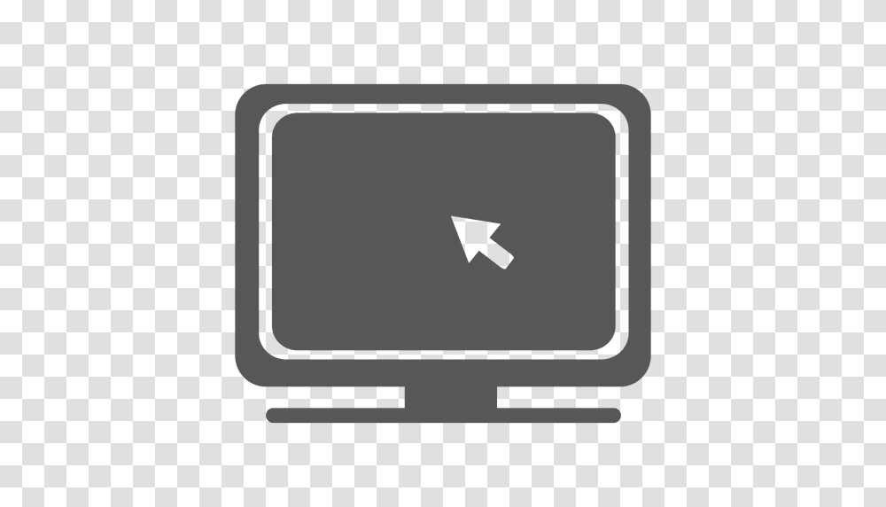 Desktop Monitor With Cursor Icon, Electronics, Word, First Aid, Electronic Chip Transparent Png