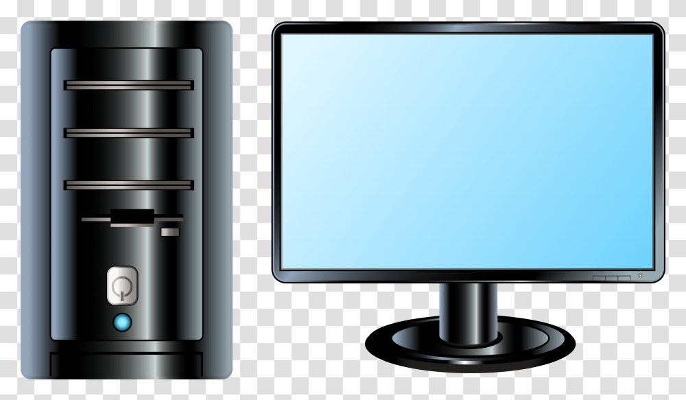 Desktop Pc Clip Art Pc Clipart, Monitor, Screen, Electronics, Display Transparent Png