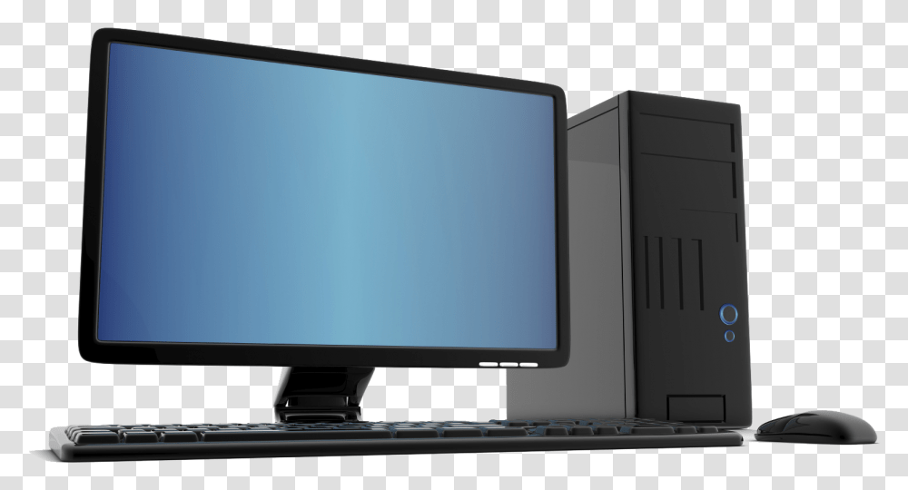Desktop Pc, Computer, Electronics, Monitor, Screen Transparent Png