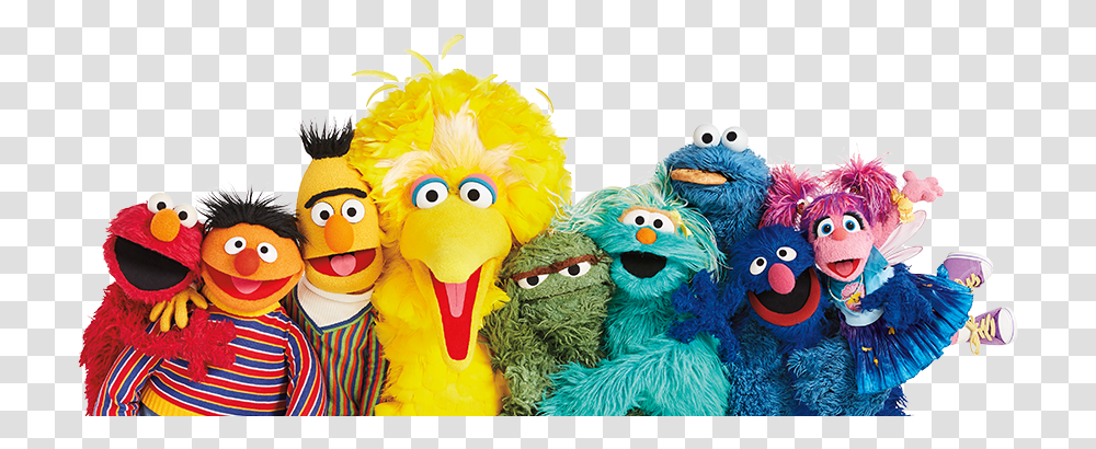 Desktop Sesame Street 50 Years, Mascot, Plush, Toy, Bird Transparent Png