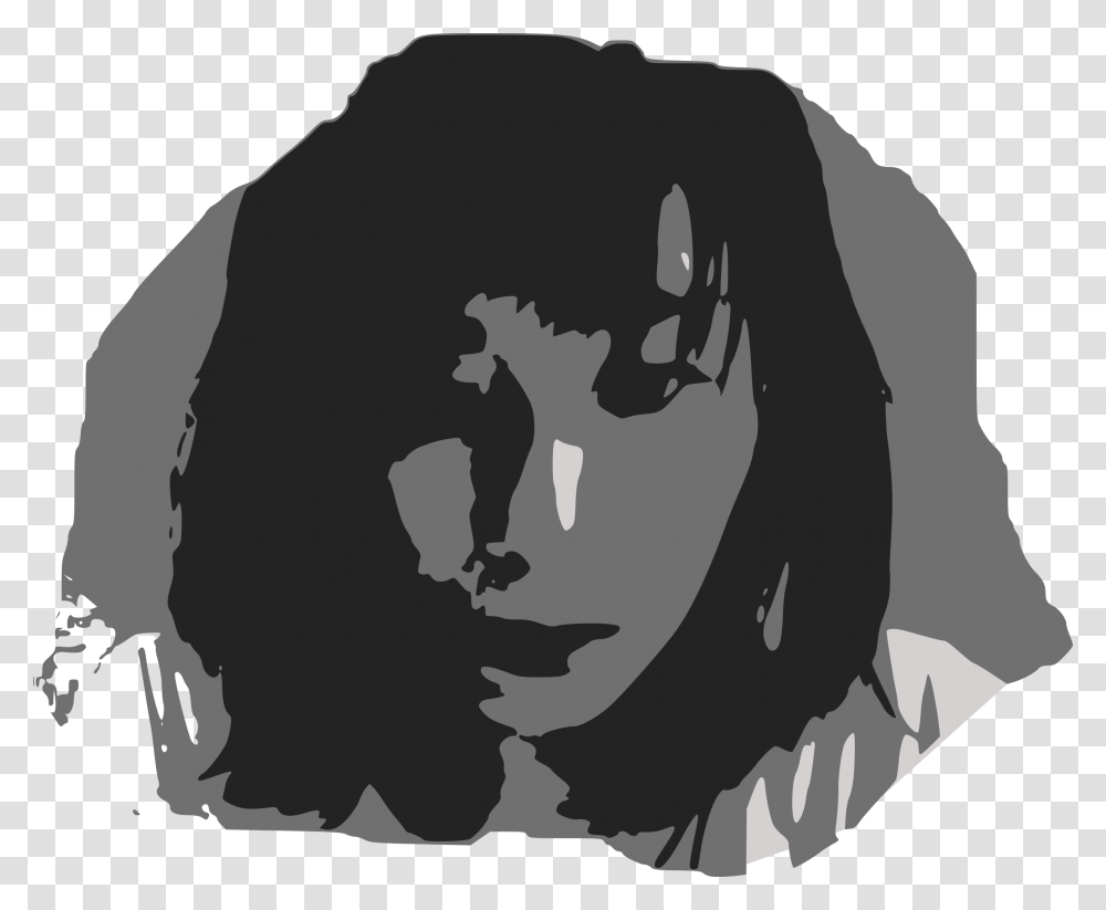 Desktop Wallpaper Clip Art, Face, Person, Head, Stencil Transparent Png