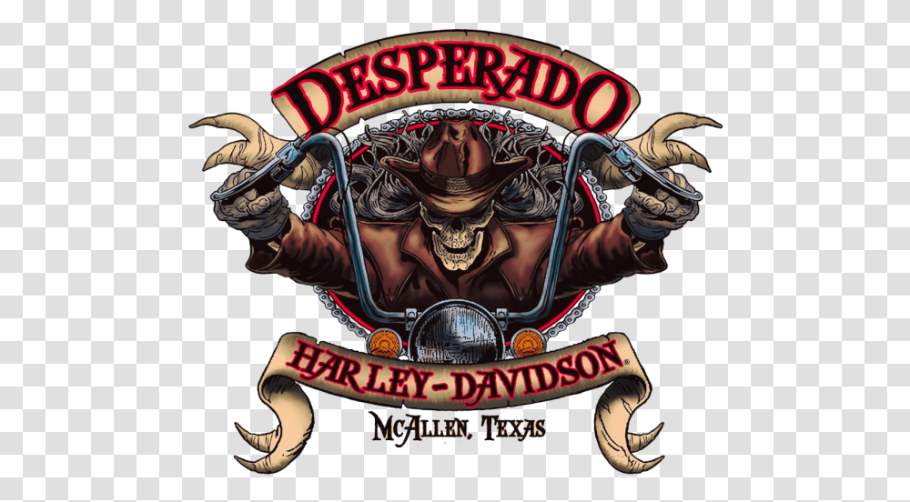 Desperado Harley Davidson Illustration, Person, Hand, Animal, Mammal Transparent Png