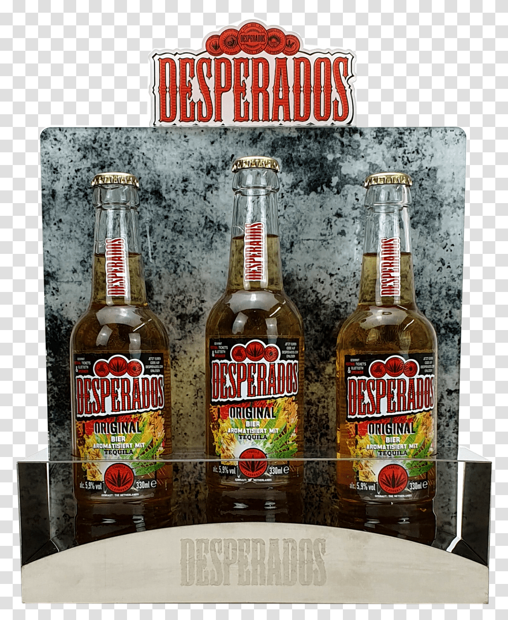 Desperados, Liquor, Alcohol, Beverage, Beer Transparent Png